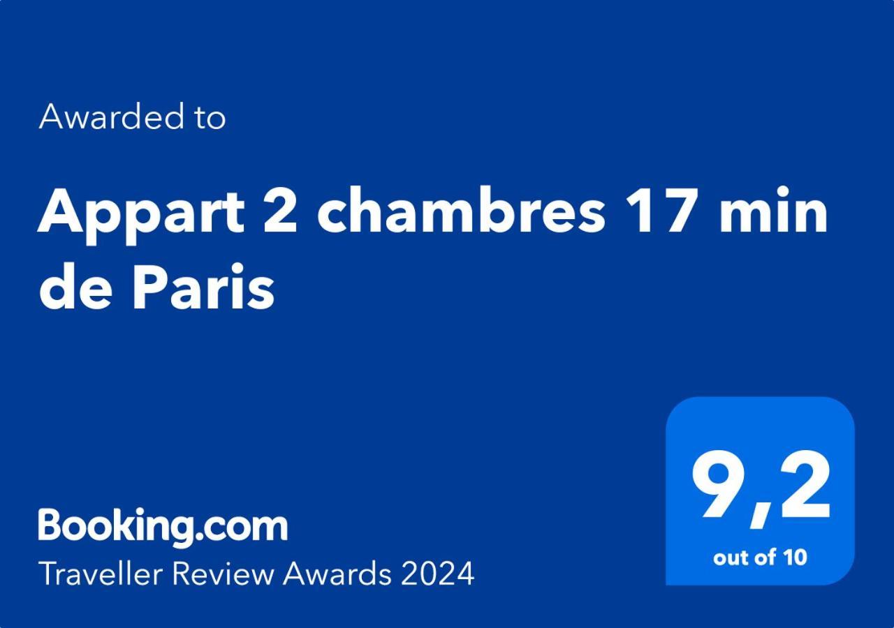 Appart 2 Chambres 17 Min De Paris Rosny-sous-Bois Exterior foto